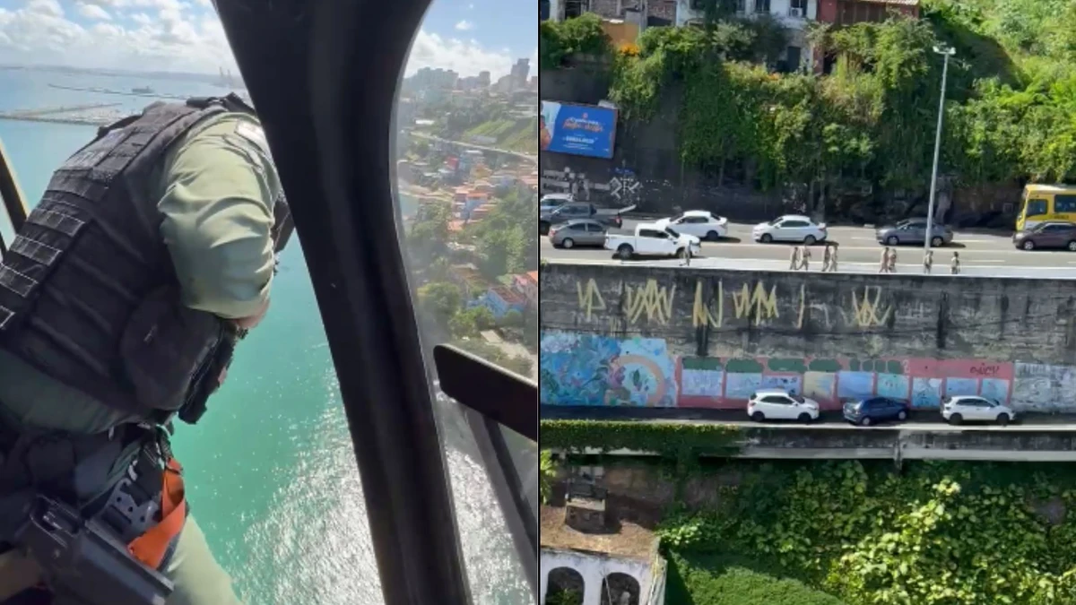 Operação da polícia ocupa a Gamboa 