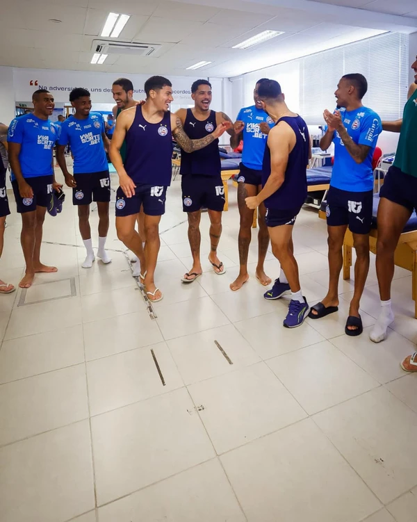  Festa dos atletas com a convocação de Jean Lucas por Letícia Martins/Bahia