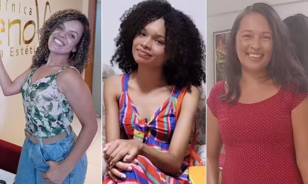 Alexsandra, Mariana e Maria Helena por Reprodução
