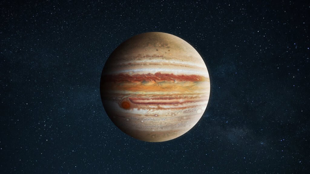 Astrônomos acreditam que o novo planeta seja um gigante gasoso, com as dimensões de Júpiter. Crédito: Alones por Shutterstock