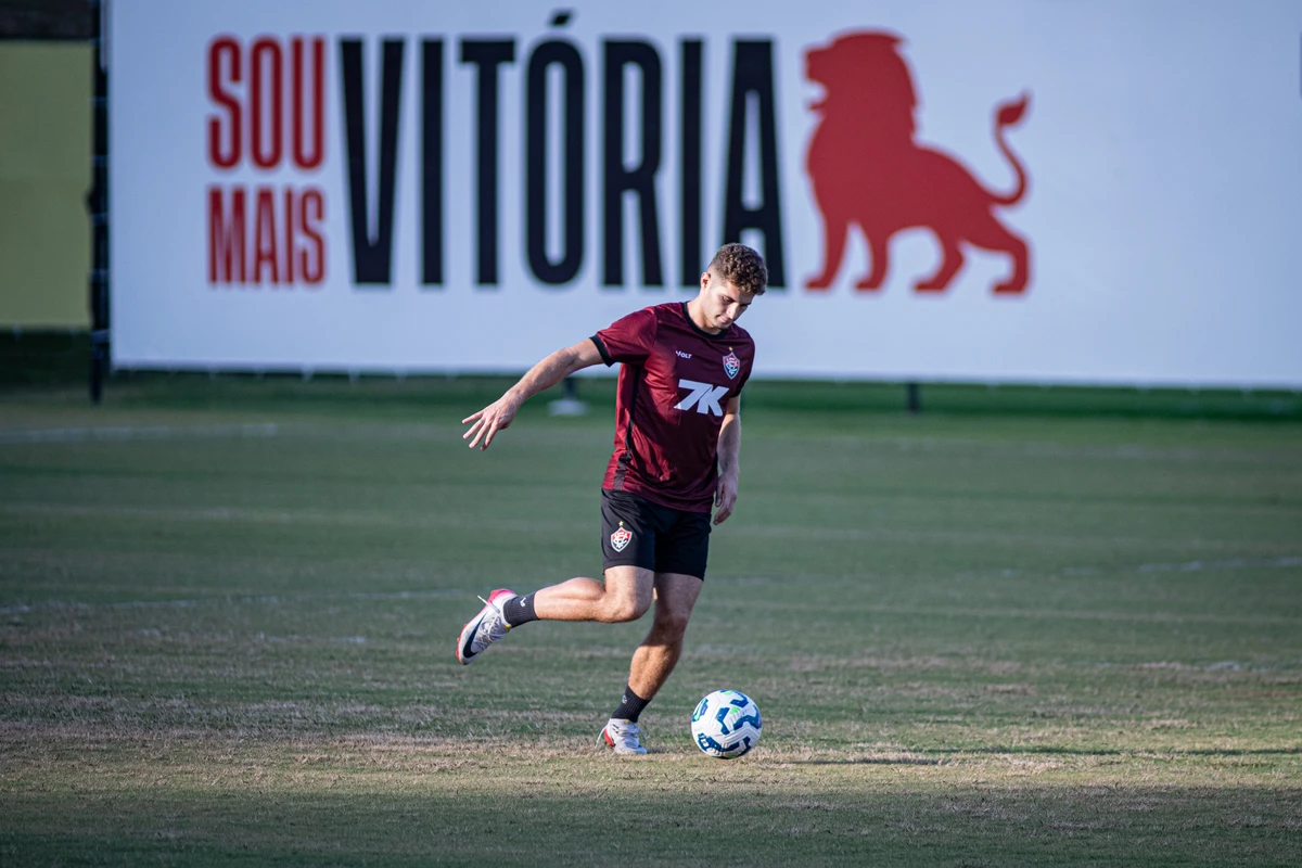 Reapresentação do Vitória após goleada contra o Flamengo por Victor Ferreira/EC Vitória