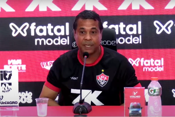 Rodrigo Chagas em entrevista coletiva 