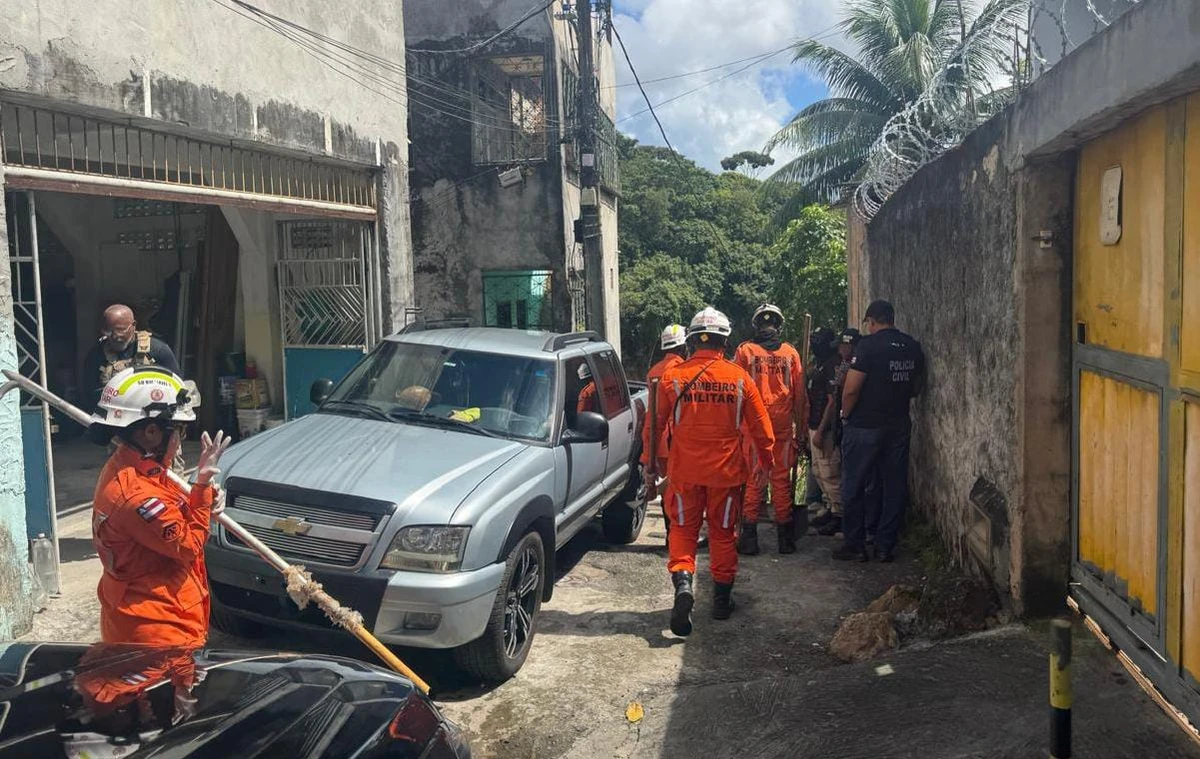Cemitério clandestino em investigação fica em Sussuarana por Divulgação/ Ascom PCBA
