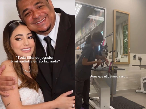 Giovanna Santos, filha de Vampeta, em trend