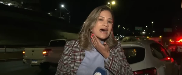 Homem agrediu mulher após colidir com veículo e atropelar motociclistas