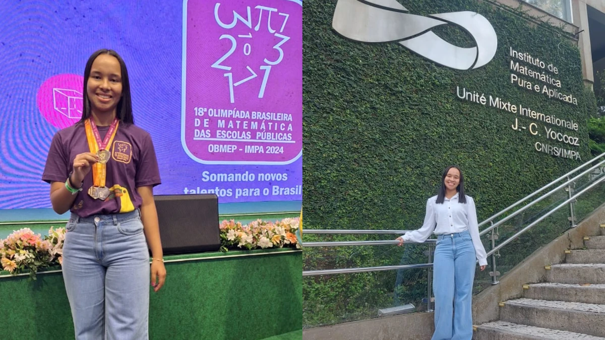 Ingrid tem 18 anos e começou a faculdade em 2025