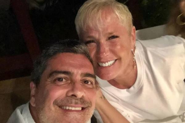 Xuxa Meneghel e Junno Andrade