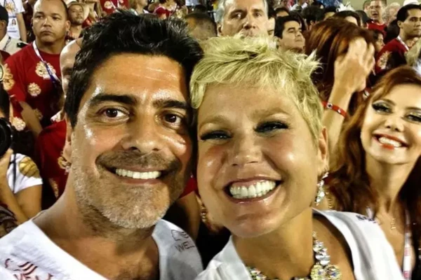 Xuxa Meneghel e Junno Andrade por Reprodução
