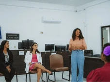 Imagem - Como denunciar violência? Palestra orienta mulheres em São Sebastião do Passé