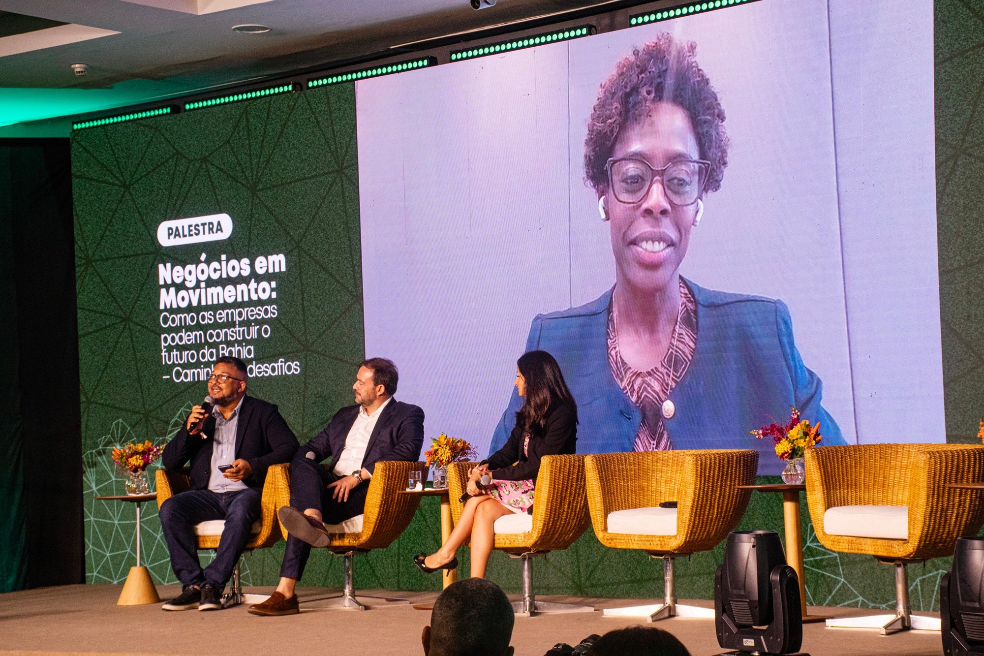 Painel teve como ponto de partida a contribuição da Bahia para o
avanço do Brasil dentro da Agenda 2030  por Lucas Assis