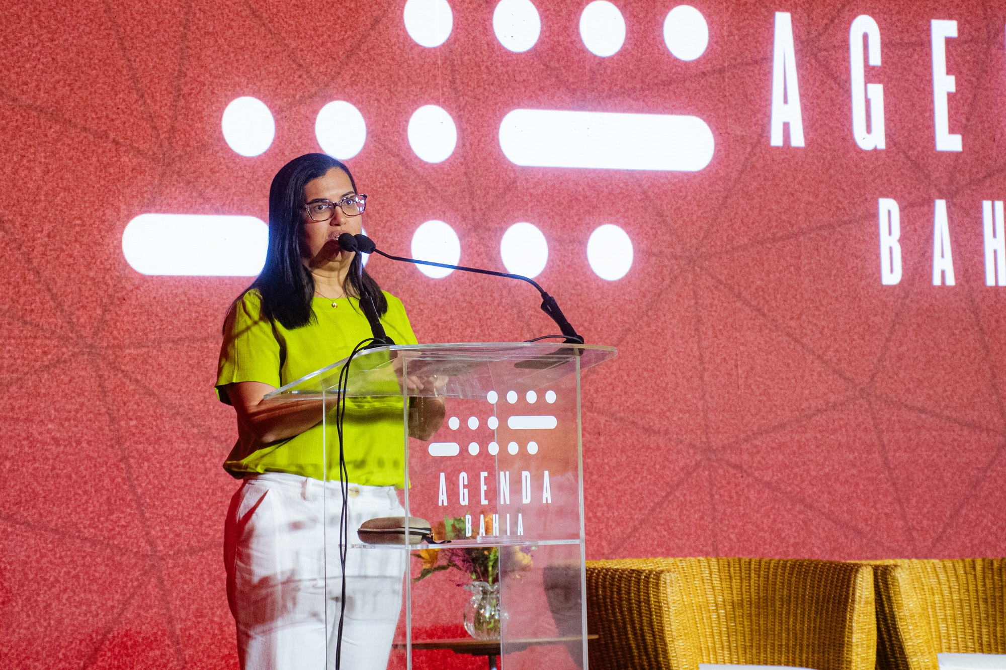 A promoção da transformação social foi enfatizada pela vice-prefeita e secretária de Turismo de Salvador, Ana Paula Matos por Lucas Assis