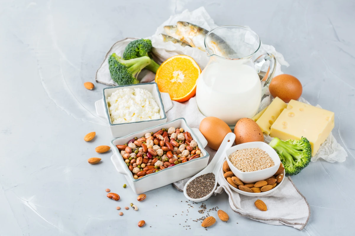 Alimentos que fornecem cálcio por Shutterstock