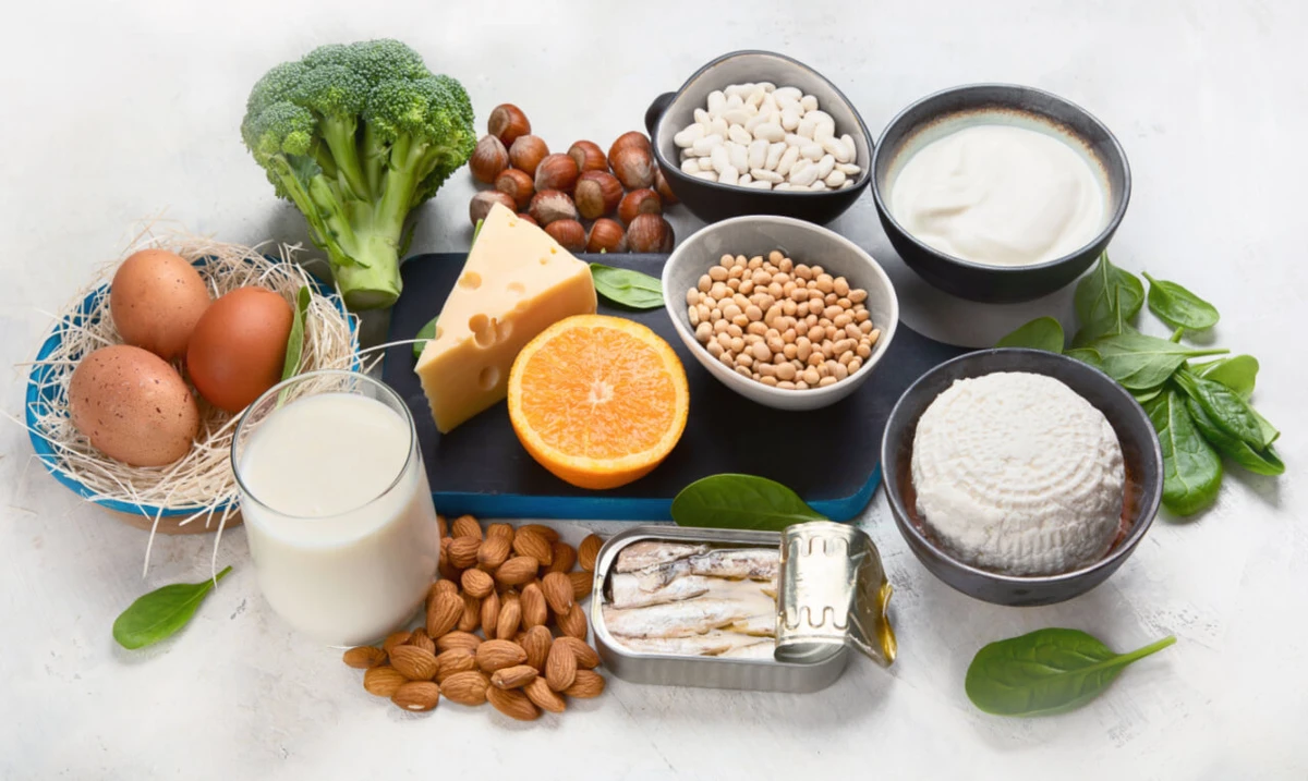 Alimentos que fornecem cálcio por Shutterstock