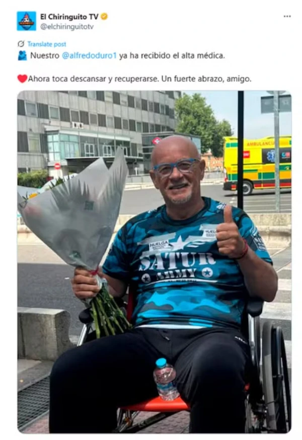 Jornalista é atacado por touros em festival e fica com costelas quebradas por Reprodução/X