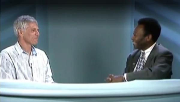 Pelé fez aparição em novela