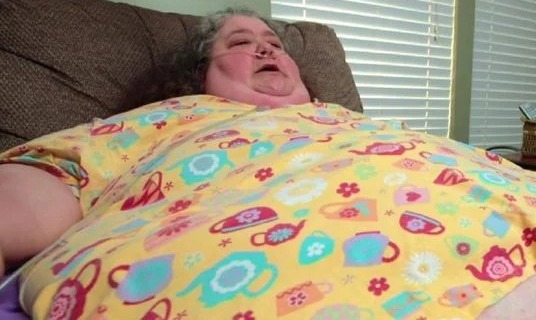 Em "Quilos Mortais", Joyce foi uma das participantes que frequentemente discutia e discordava da conduta adotada pelo Dr. Now por Reprodução/TLC