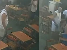 Imagem - Policial militar aponta arma contra clientes durante briga em bar de Salvador; veja
