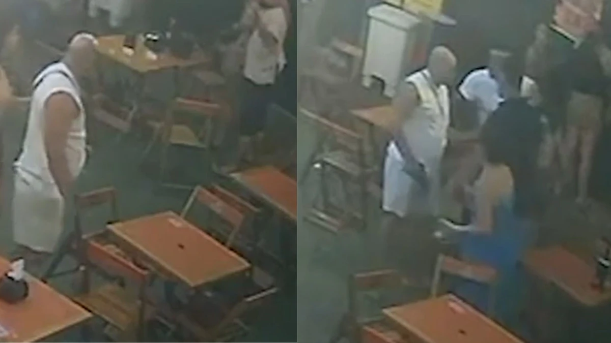 Homem saca a arma em bar de Salvador após disc