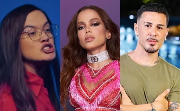 Nathalia Carvalho, Anitta e Carlinhos Maia por Reprodução