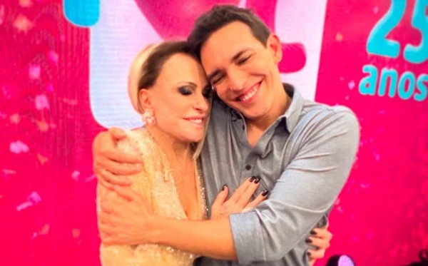 Ana Maria Braga e Alessandro Jodar