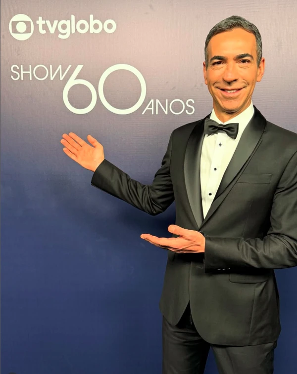 César Tralli por Reprodução | Redes Sociais