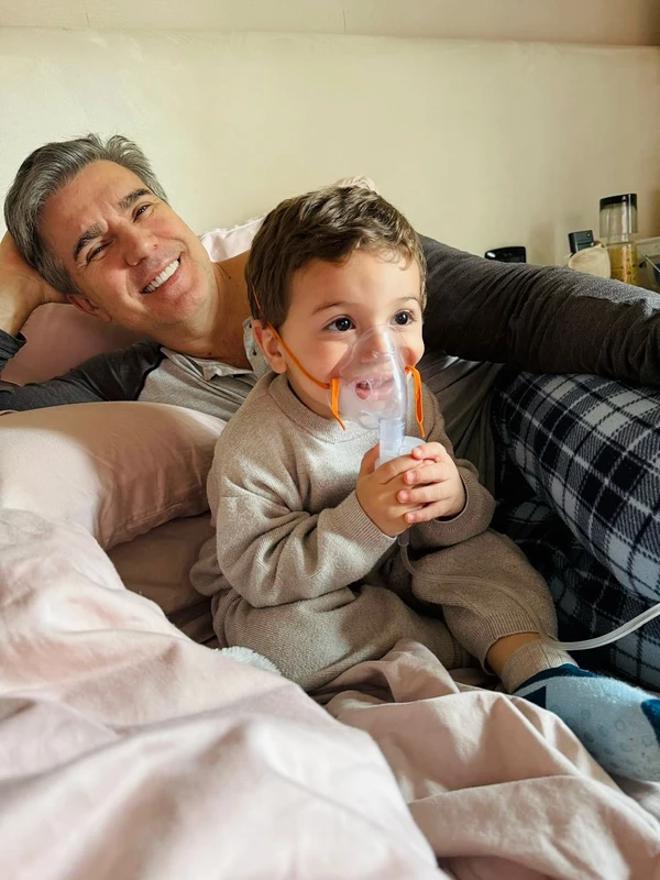 Jarbas Homem de Melo  e Luca por Reprodução/Instagram