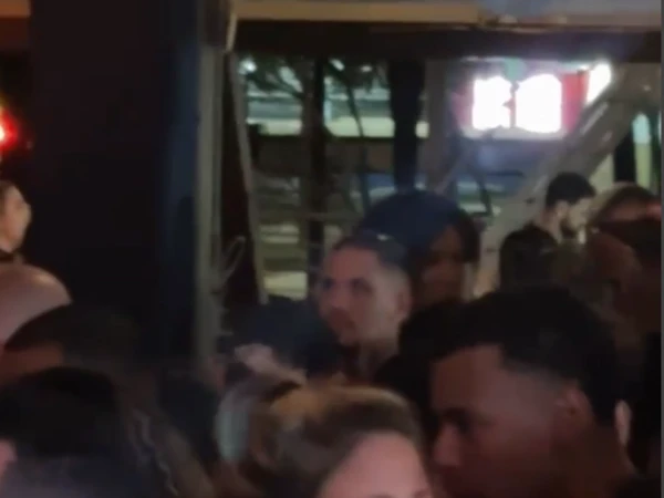 Paulinho durante evento por Reprodução