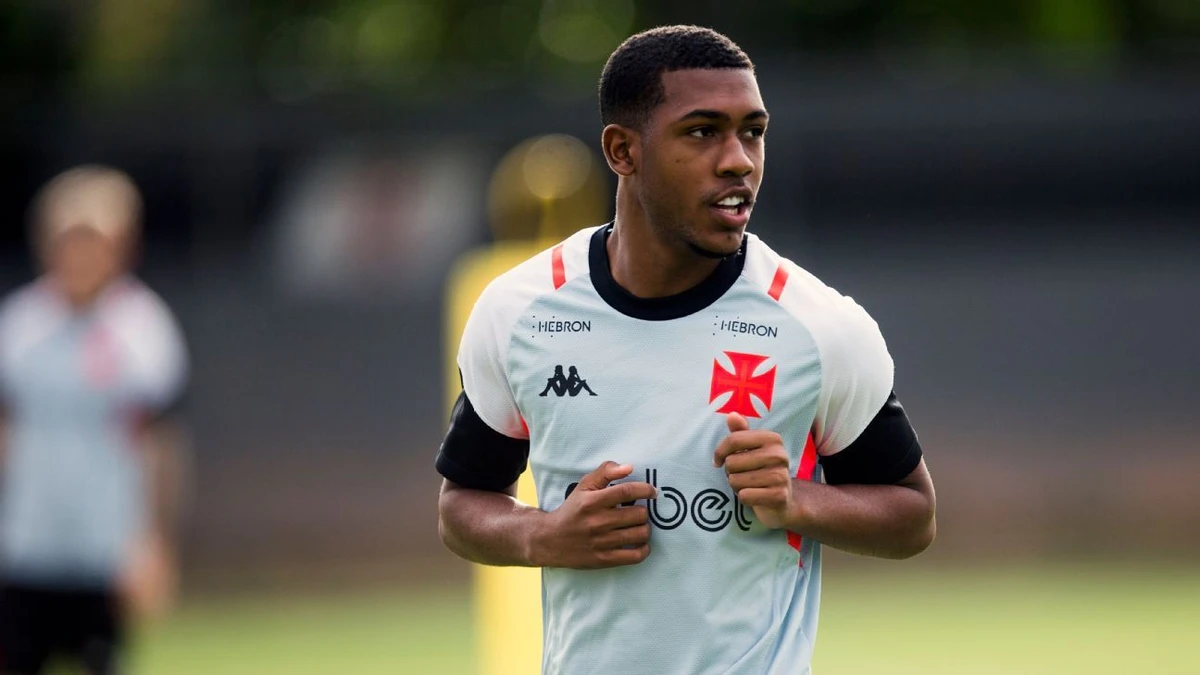 Rayan, do Vasco por Divulgação