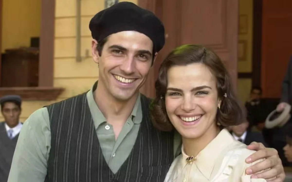 Reynaldo Gianecchini e Ana Paula Arósio em "Esperança" por Arquivo/Globo