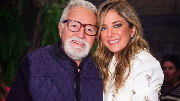 Ticiane Pinheiro e o pai