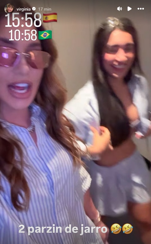 Virginia Fonseca em Madri por Reprodução/Instagram