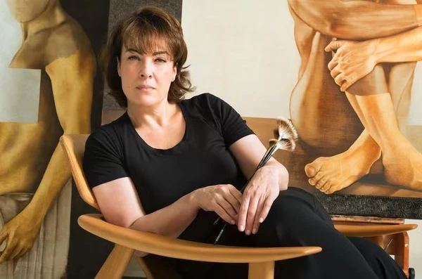 Artista plástica é ex-mulher de Faustão por Reprodução