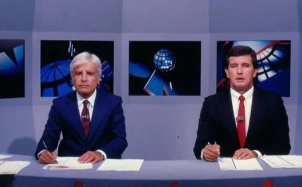 Celso Freitas – 1983 a 1989, formando dupla com Cid Moreira  por Reprodução/Memória Globo
