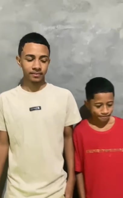 Irmãos publicavam vídeos cantando nas redes  por Reprodução / Redes sociais 