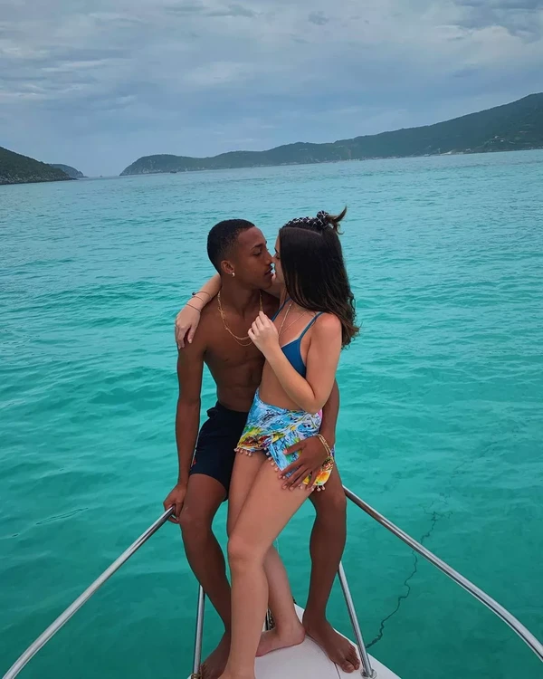 Mel Maia e João Pedro por Reprodução/Instagram