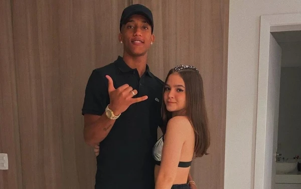 Mel Maia e João Pedro por Reprodução/Instagram