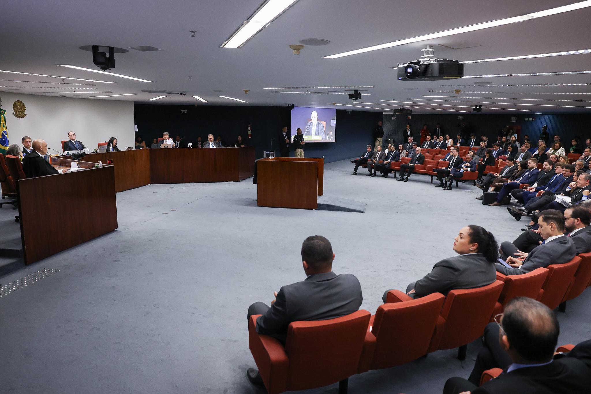 Plenário do julgamento por Antonio Augusto/STF