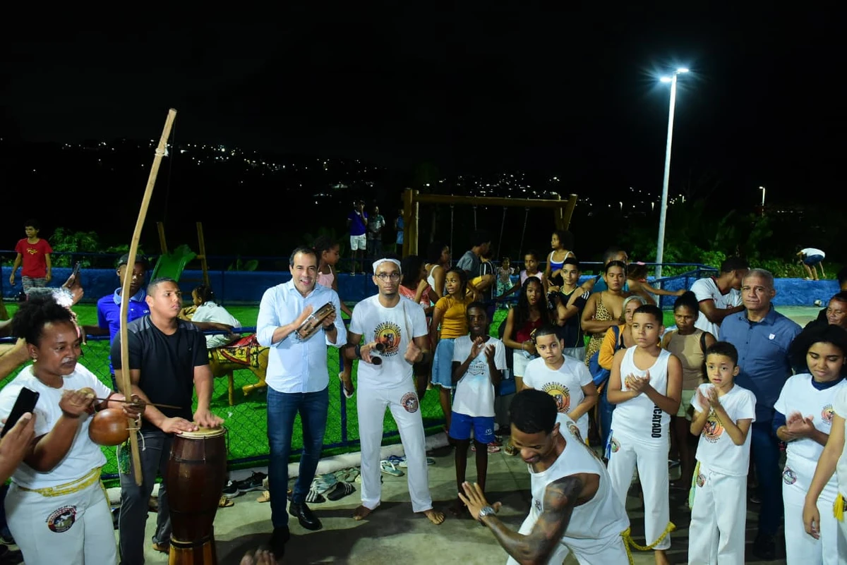 Praça foi entregue em Nova Constituinte por Valter Pontes/ Secom PMS