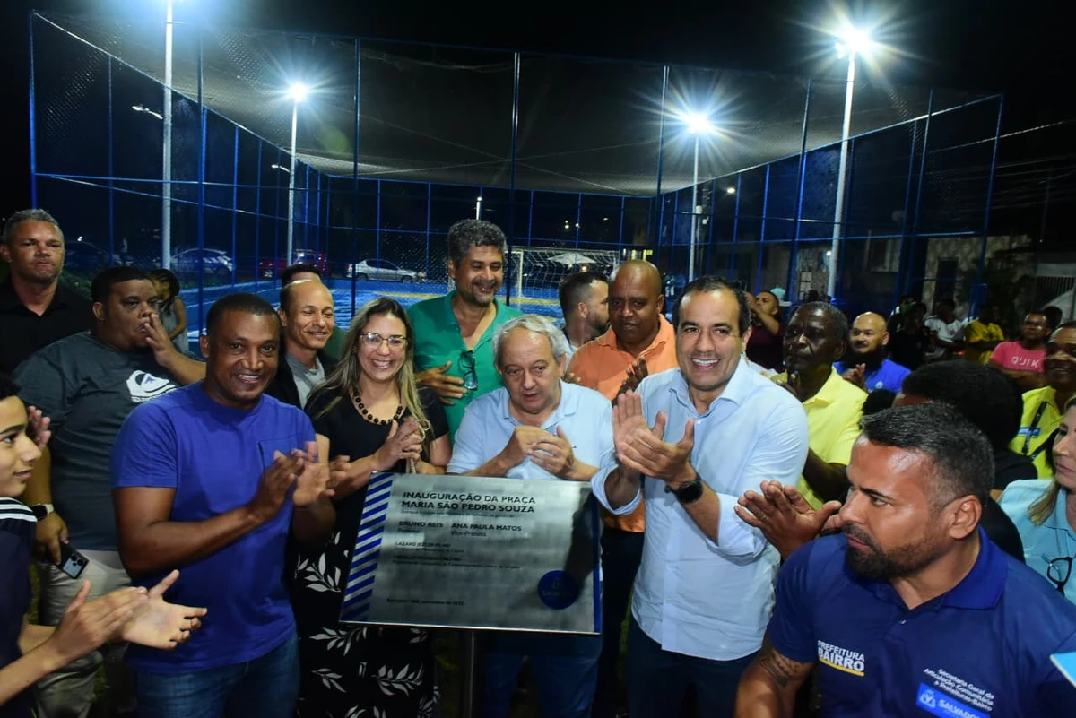 Praça foi entregue em Nova Constituinte por Valter Pontes/ Secom PMS