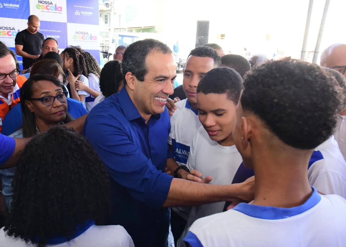 Prefeitura vai demolir e reconstruir Escola Municipal Olga Figueiredo de Azevedo, no bairro do Matatu por Valter Pontes/ Secom PMS