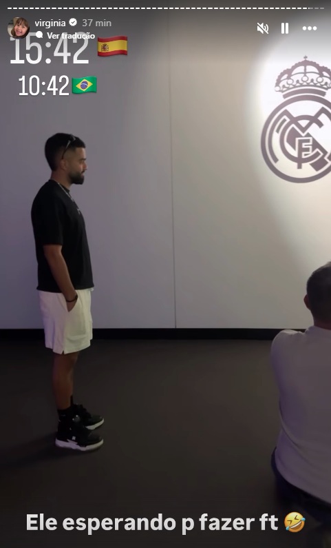 Virginia Fonseca vai ao Santiago Bernabéu por Reprodução/Instagram