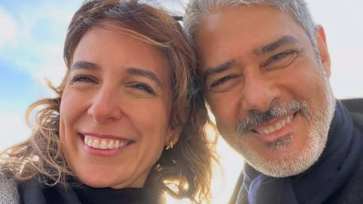 William Bonner e Natasha Dantas