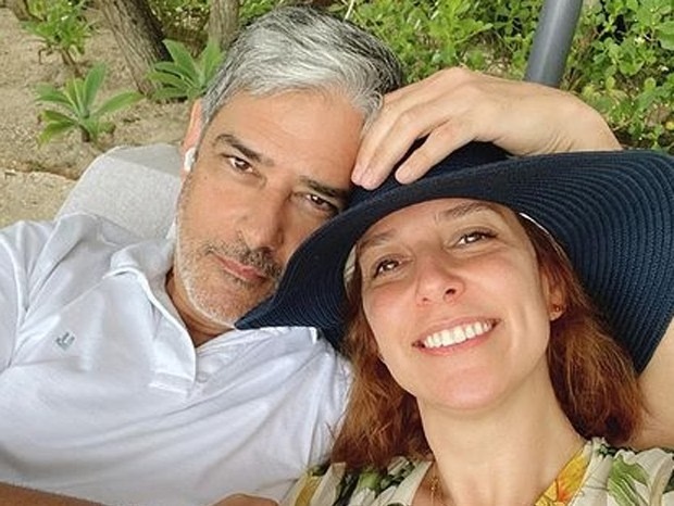 William Bonner e Natasha Dantas por Reprodução/Redes Sociais 