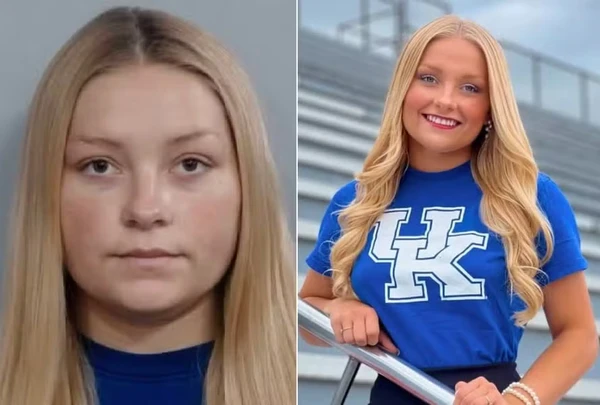 A líder de torcida Laken Ashlee Snelling