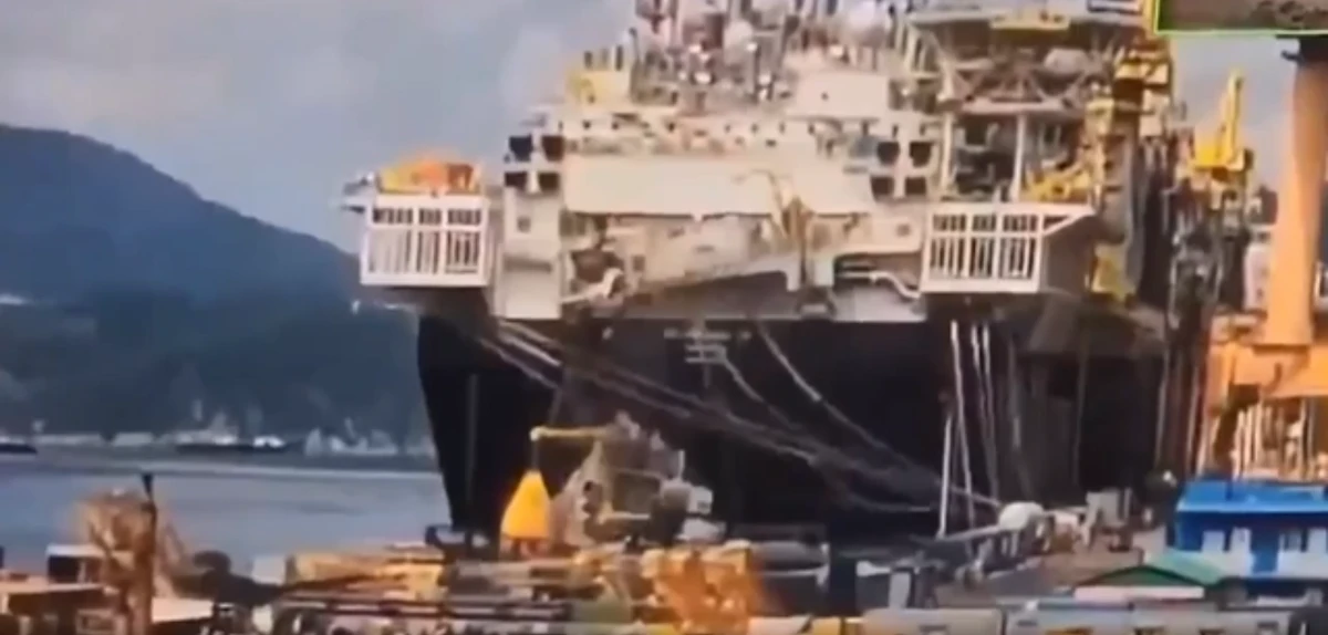 Acidente em plataforma de petróleo que matou funcionário baiano por Reprodução 
