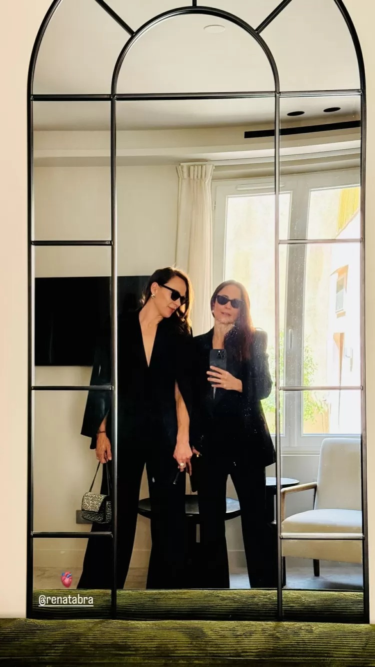 Alice Braga e Renata Brandão por Reprodução/Instagram