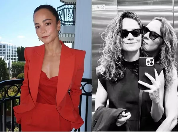 Alice Braga posta a primeira foto com a nova namorada, Renata Brandão por Reprodução/Instagram