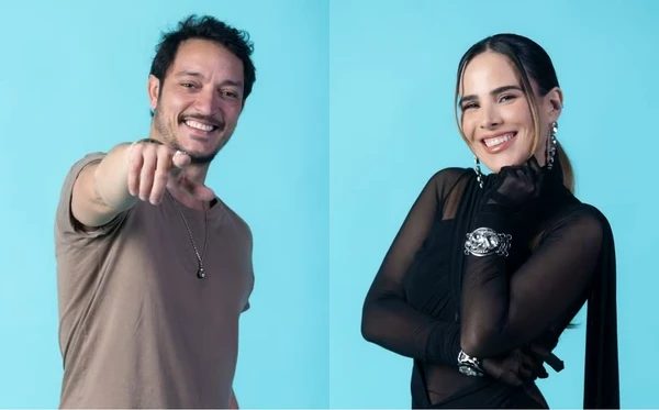 Allan e Wanessa são colegas na Dança dos Famosos