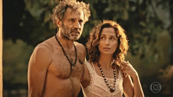 Domingos Montagner e Camila Pitanga por Reprodução
