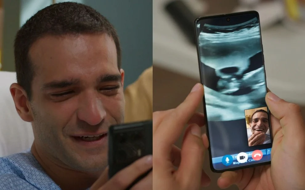 Afonso aparece com três mãos em Vale Tudo por Reprodução/TV Globo